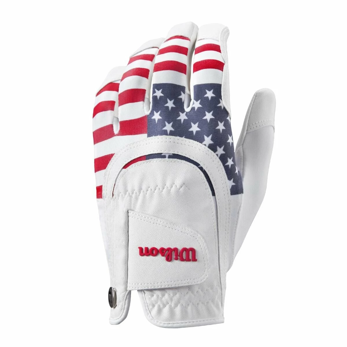 Wilson Staff Fit All USA Glove - Red/White/Blue - OSFA 1 Wilson Staff Fit All USA Glove - Red/White/Blue - OSFA