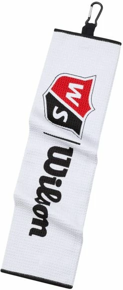 Wilson Staff Tri-Fold Waffle Golf Towel - White - 16" X 21" 6 Wilson Staff Tri-Fold Waffle Golf Towel - White - 16" X 21" -GolfMate Shop 61cYjCGJd2L. AC SL1500