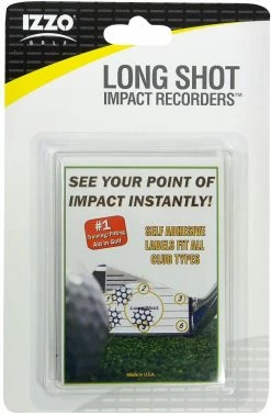 Izzo Golf Long Shot Golf Impact Recorders