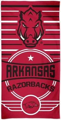 WinCraft Arkansas Razorback Beach Towel 30" X 60"