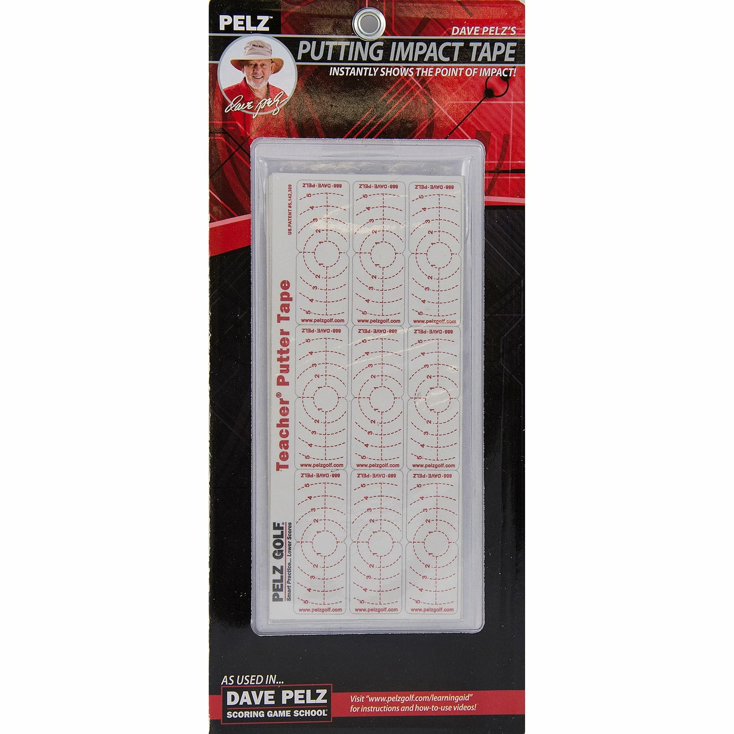 J&M Dave Pelz - Putting Impact Tape 3 J&M Dave Pelz - Putting Impact Tape - Image 3