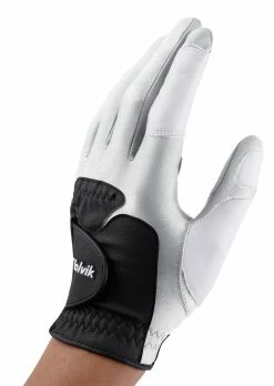 Volvik Men's EZ Fit Golf Gloves -GolfMate Shop EZFit White