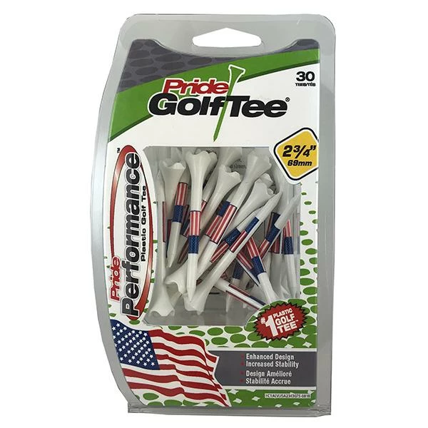 Golf Works Pride Sports Plastic Evolution USA Flag Edition Golf Tees 1 Golf Works Pride Sports Plastic Evolution USA Flag Edition Golf Tees