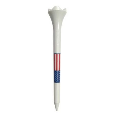Golf Works Pride Sports Plastic Evolution USA Flag Edition Golf Tees 3 Golf Works Pride Sports Plastic Evolution USA Flag Edition Golf Tees - Image 3