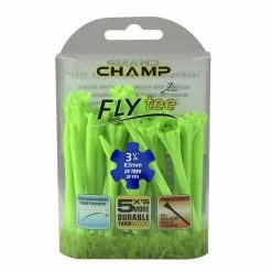 CaddiesShack Champ Fly Tees 3.25" Plastic Golf Tees -GolfMate Shop Flytee 314 25 GreenPlain 92546 600px 1800x1800 96655fbd 4635 4352 985f e9de6366ad32