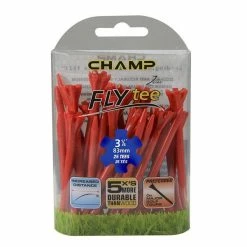 CaddiesShack Champ Fly Tees 3.25" Plastic Golf Tees -GolfMate Shop Flytee 314 25 RedPlain 92544 600px 1800x1800 77ffedd3 df72 4aee 8e46 5b051b69b2c8