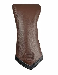 Sun Mountain Golf Leather Head Covers -GolfMate Shop G823755Brown BlackChevron3