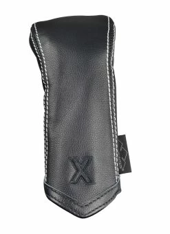 Sun Mountain Golf Leather Head Covers -GolfMate Shop G823854Black WhiteChevronX
