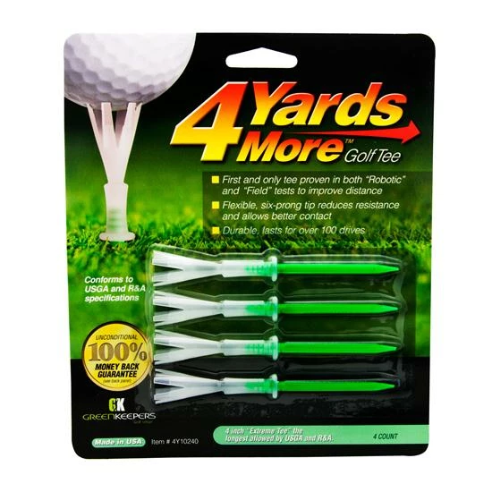 J&M 4 Yards More Golf Tees 2 J&M 4 Yards More Golf Tees - Image 2