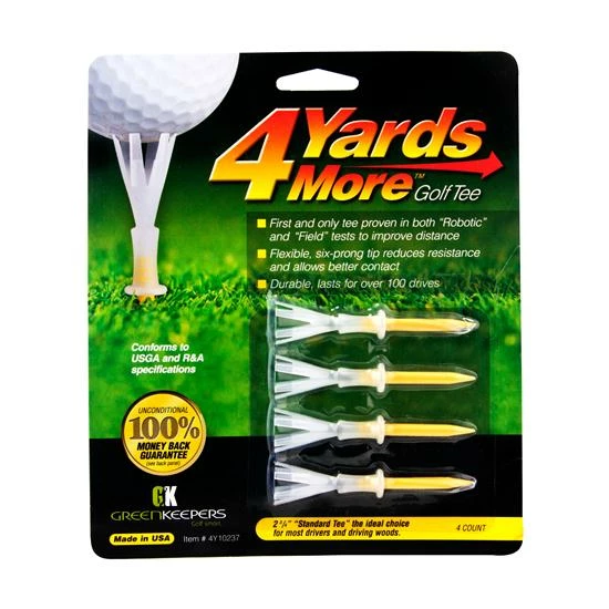 J&M 4 Yards More Golf Tees 4 J&M 4 Yards More Golf Tees - Image 4