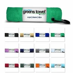 Golf Max Clip Wipes Microfiber Golf Greens Towel