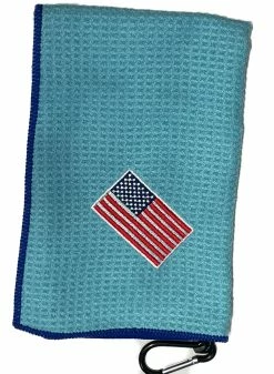 Joseph Elliott USA Embroidered Flag 18" X 18" Micro Fiber Towels 33 Joseph Elliott USA Embroidered Flag 18" X 18" Micro Fiber Towels -GolfMate Shop JE14 scaled