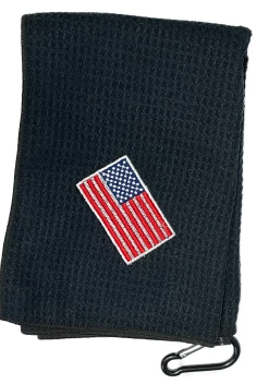 Joseph Elliott USA Embroidered Flag 18" X 18" Micro Fiber Towels 35 Joseph Elliott USA Embroidered Flag 18" X 18" Micro Fiber Towels -GolfMate Shop JE16 1fda6e9e 4ec4 4e30 b059 3d1a4a40aa4f