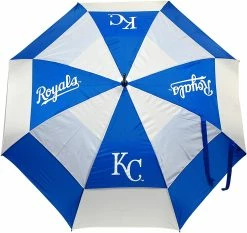 CaddiesShack Kansas City Royals Team Golf MLB 62" Golf Umbrella Auto Open Button
