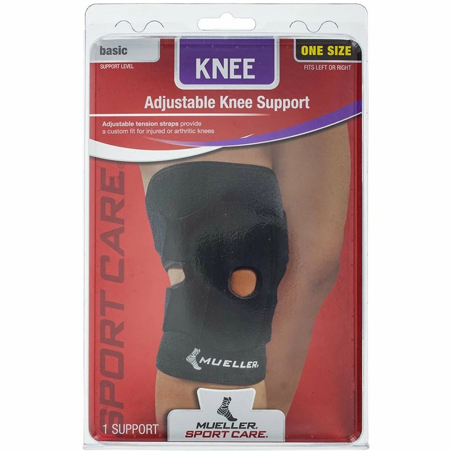Hornung's Mueller Sport Care Adjustable Basic Knee Support Brace 1 Hornung's Mueller Sport Care Adjustable Basic Knee Support Brace