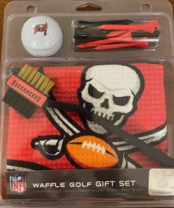 WinCraft NFL Waffle Golf Gift Set -GolfMate Shop PackagingHERO