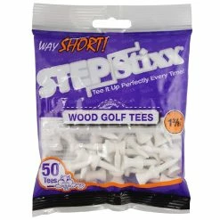 CaddiesShack STEPStixx Golf Tees - 1.375"