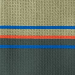 Sun Mountain Sonnenalp Mid-Stripe Golf Towel -GolfMate Shop Sonnenalp TOWELLODENMOSSINFERNOcopy