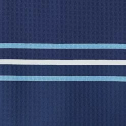 Sun Mountain Sonnenalp Mid-Stripe Golf Towel -GolfMate Shop Sonnenalp TOWELNAVYFROSTcopy