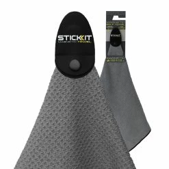 Wexford Monument Golf Stick It Magnetic Towels 11 Wexford Monument Golf Stick It Magnetic Towels -GolfMate Shop Stick It Towel Gray a