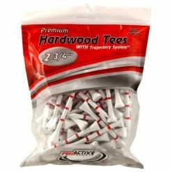 ProActive Sports Premium Hardwood Trajectory System Golf Tees -GolfMate Shop TE234TS100