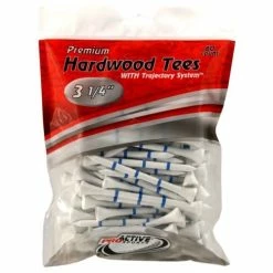 ProActive Sports Premium Hardwood Trajectory System Golf Tees -GolfMate Shop TE314TS80