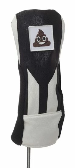 Creative Covers Vintage Performance Headcover - Black (Emoji Pack) -GolfMate Shop Vintage turd 480x1088 5e88b87b 4ec1 45eb a5bb 4287275304a1