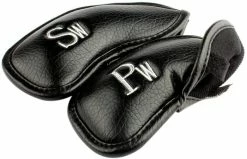 HNM Golf Volf Golf Black Synthetic Leather Iron Covers Set -GolfMate Shop VolfGolfHeadcover BlackLeatherIrons5