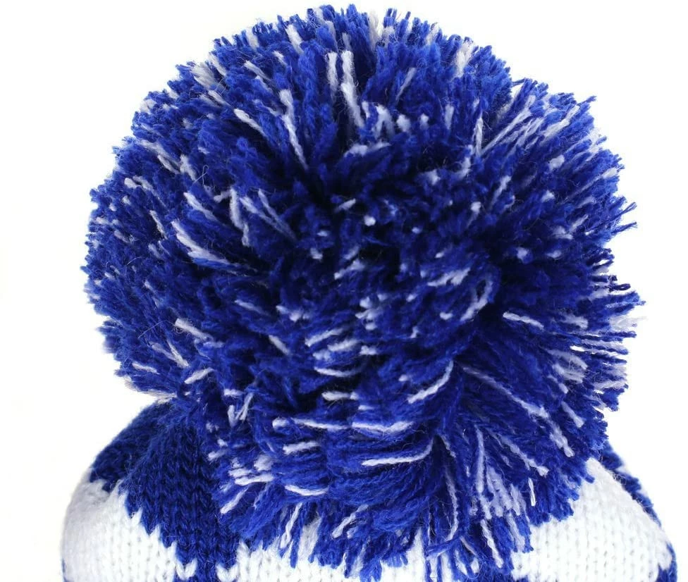 HNM Golf Volf Golf Knit Blue White Diamond Headcover Set 3 HNM Golf Volf Golf Knit Blue White Diamond Headcover Set - Image 3
