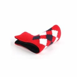 HNM Golf Volf Golf Classic Knit Putter Cover - Red -GolfMate Shop VolfGolfHeadcovers RedKnitPutter3