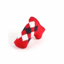 HNM Golf Volf Golf Classic Knit Putter Cover - Red -GolfMate Shop VolfGolfHeadcovers RedKnitPutter5