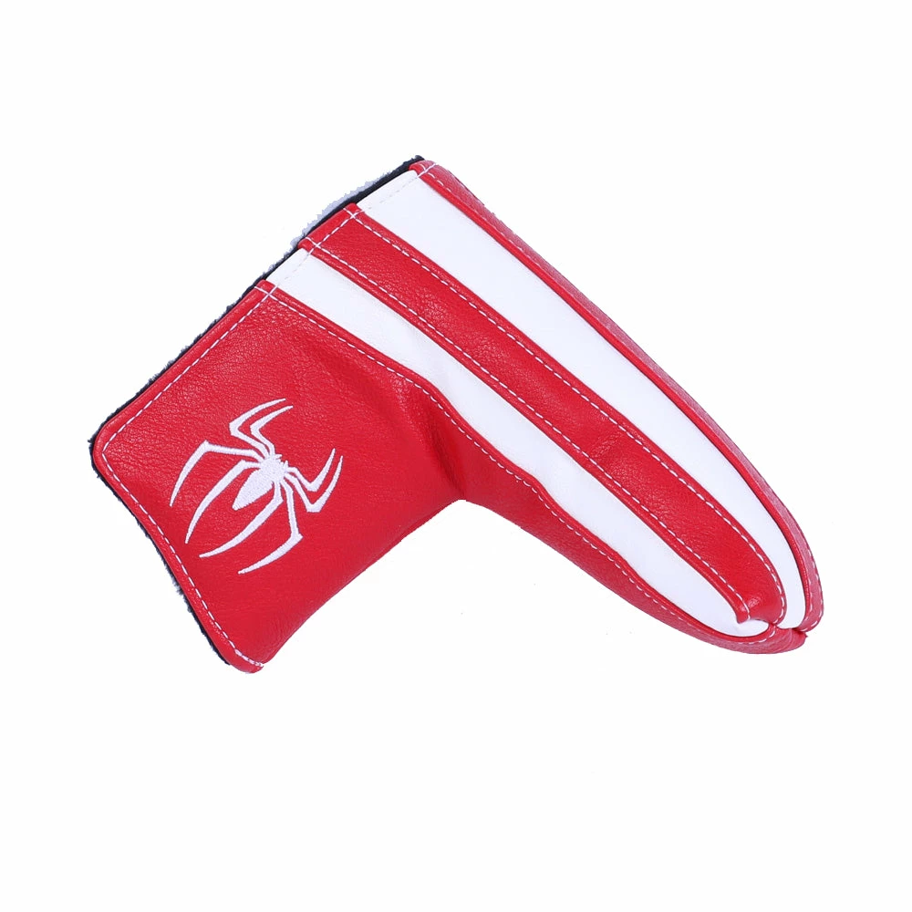 HNM Golf Volf Golf Red Synthetic Leather Spider Putter Cover 2 HNM Golf Volf Golf Red Synthetic Leather Spider Putter Cover - Image 2