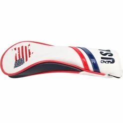 HNM Golf Volf Golf Red White Blue Leather USA Headcovers -GolfMate Shop VolfGolfHeadcovers USADriver2