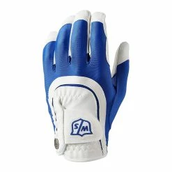 CaddiesShack Wilson Staff Fit All Gloves Men's -GolfMate Shop Wilson Staff Fit All Blue Black 0