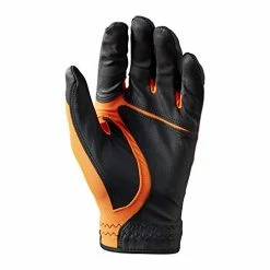 CaddiesShack Wilson Staff Fit All Gloves Men's -GolfMate Shop Wilson Staff Fit All Orange Black 1
