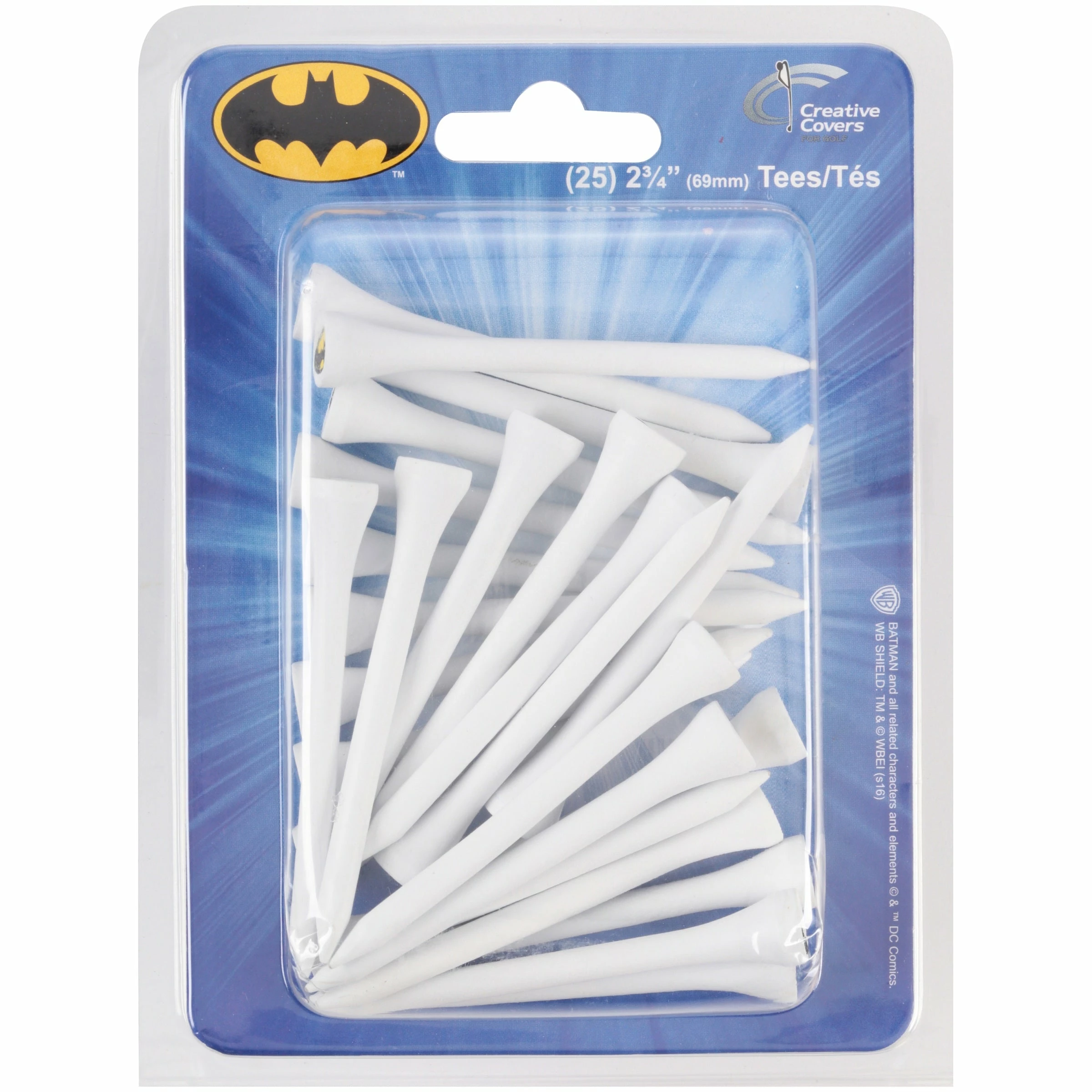 Creative Covers DC Comic Heroes Golf Tees 25 Pc 1 Creative Covers DC Comic Heroes Golf Tees 25 Pc