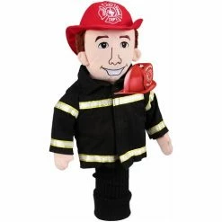 Creative Covers Human Characters Head Cover -GolfMate Shop fireman