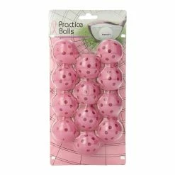 Hireko Intech Golf Practice Balls With Holes (12 Pack) -GolfMate Shop i24345