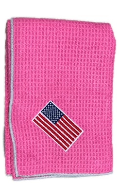 Joseph Elliott USA Embroidered Flag 18" X 18" Micro Fiber Towels 27 Joseph Elliott USA Embroidered Flag 18" X 18" Micro Fiber Towels -GolfMate Shop je8