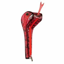 Hireko Snake 460cc Driver Headcover -GolfMate Shop m9626 red snake