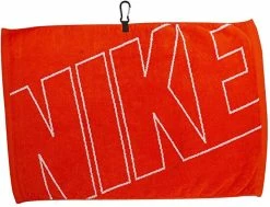 Hireko Nike Golf 16" X 24" Jacquard Towel - Orange/White