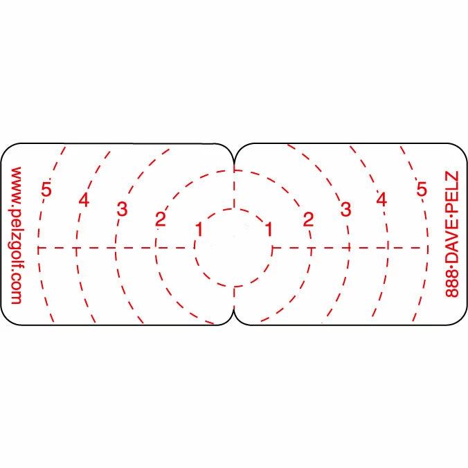 J&M Dave Pelz - Putting Impact Tape 2 J&M Dave Pelz - Putting Impact Tape - Image 2