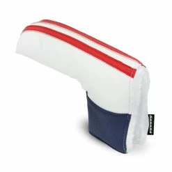 Hireko Sahara Retro Vintage Blade Putter Headcovers -GolfMate Shop retro putter hc red white blue